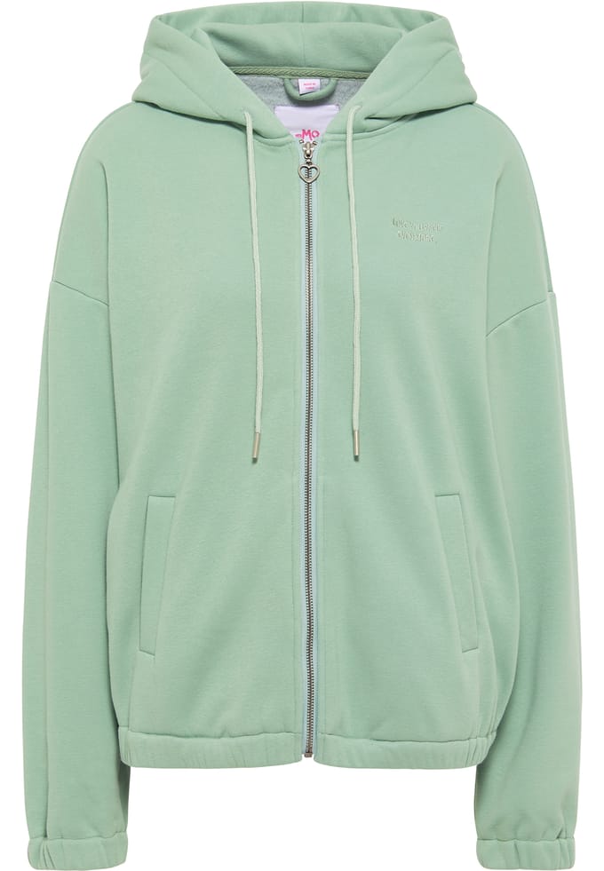 myMo sweatjack met capuchon blonda