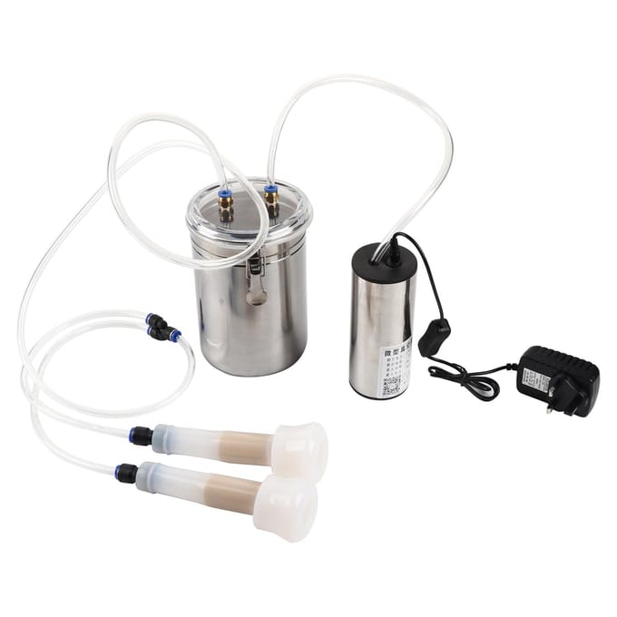 2L Geit Schapen Koe Melkset Draagbare Elektrische Melkmachine (voor Koe)