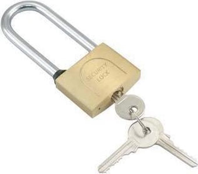 STARX  HANGSLOT DUBBEL HOGE-BEUGEL 50MM MESS