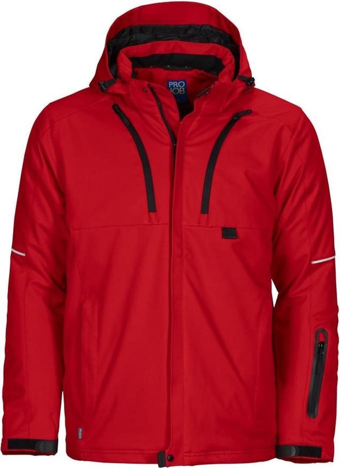 3407 3 LAYER PADDED JACKET RED M