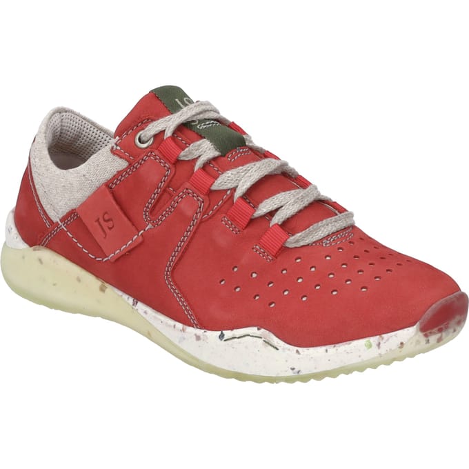 JOSEF SEIBEL Dames Sneaker Ricky 18 in rood