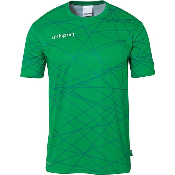 Uhlsport Sportshirt Prediction Shirt Kurzarm 1005294 Grün-M