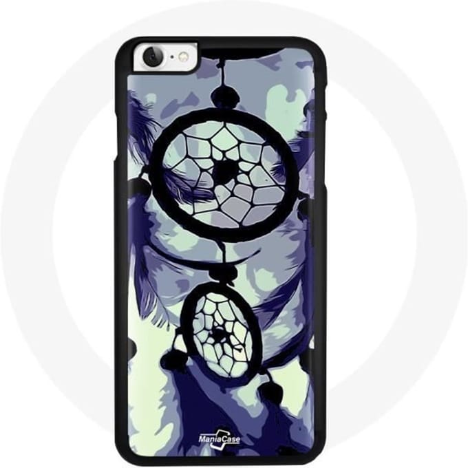Coque - Attrape Rêve - Iphone 4 - Souple - Violet - Gris gris