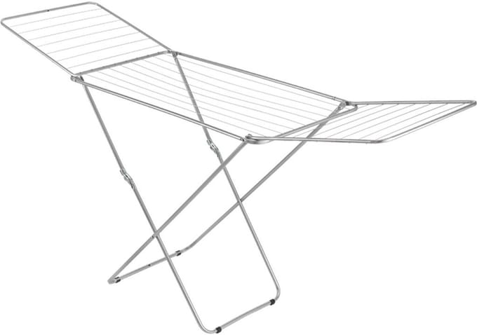 Tomado - Droogrek Capri - 20 meter Drooglengte - Inklapbaar - Zilvergrijs
