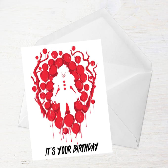 IT Happy Birthday Greetings Card - Standard Card