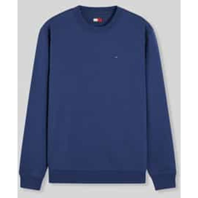 Regular fit sweatshirt van katoenmix met logostitching