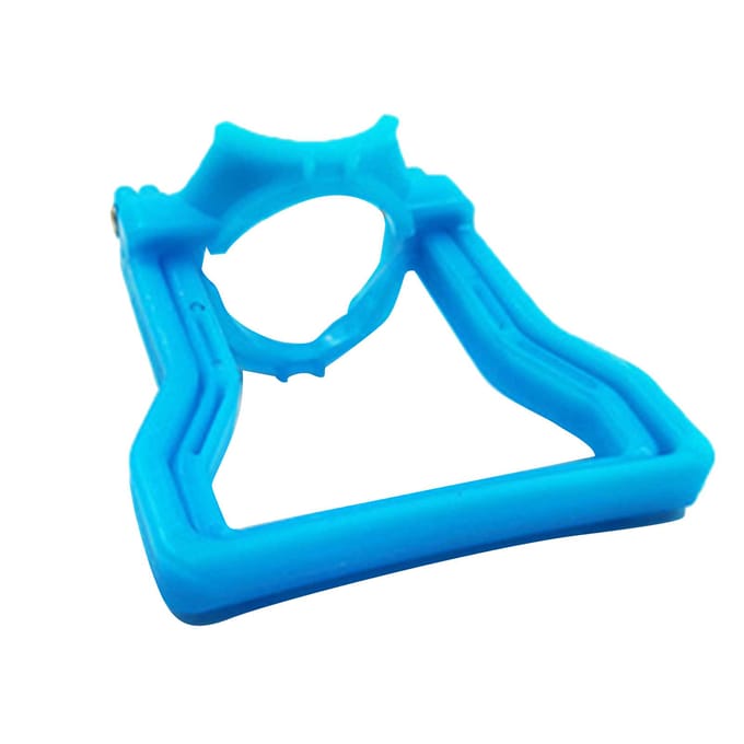 Flessenwater Hijsring Dubbele Handgreep Flessenwater Handheld Draaglifterring Arbeidsbesparend blauw