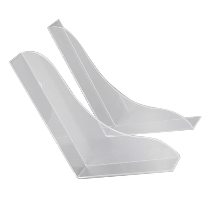 2 Stuks Badkuip Spatscherm Acryl Douche Bad Hoek Waterblokkerende Plaat voor Badkamer Keuken gray