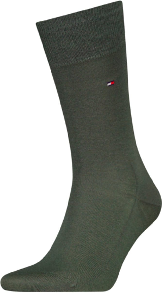Tommy Hilfiger Herensokken Premium Wool Uniform Green