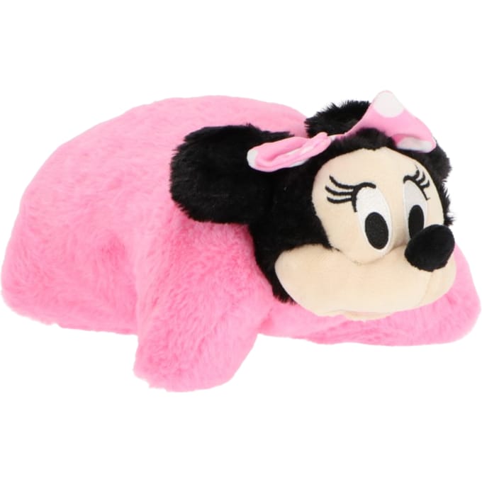 Minnie Mouse fluffy 2 in 1 knuffel kussen