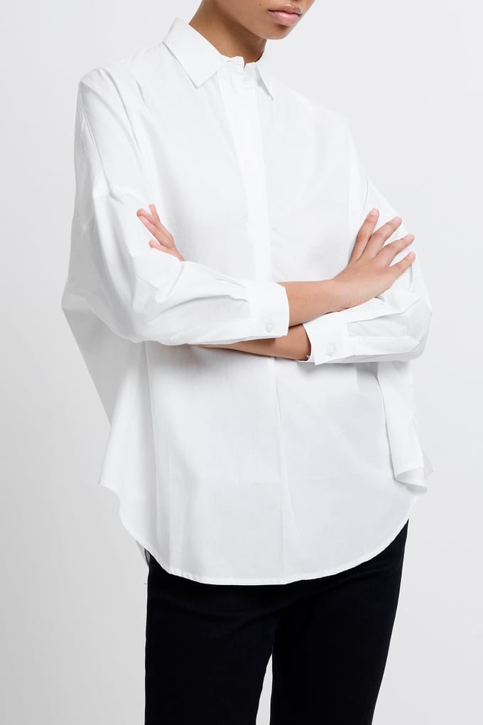 French Connection L/s Popover White Taglia: 10 | Magliette intime Outlet | Donna | Bianco