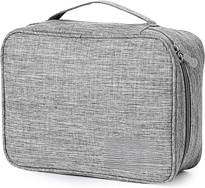 TIM® Kabel Organiser Tas - Organizer Tas - Grijs - 24cm x 18cm x 10cm