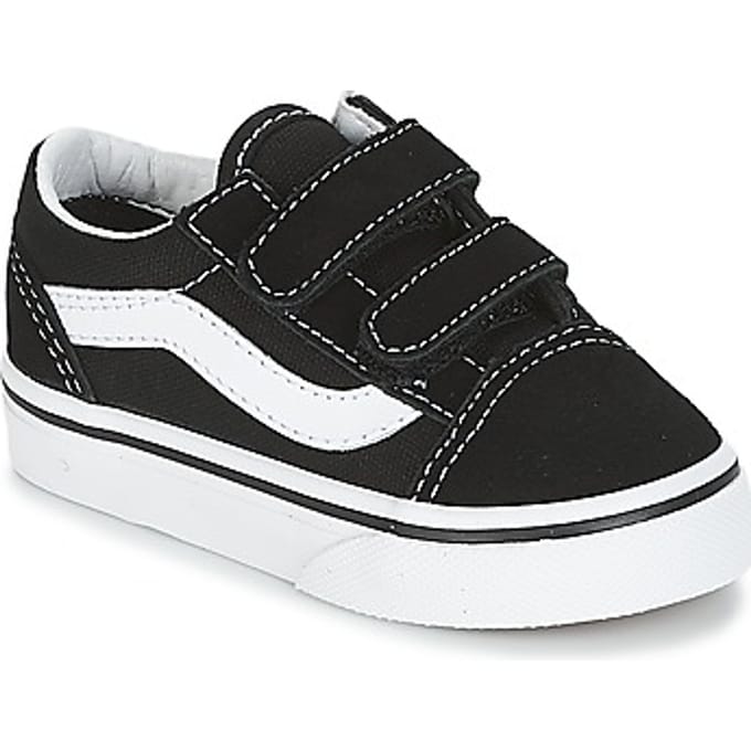 Vans Old Skool V Sneakers Kinderen - Black