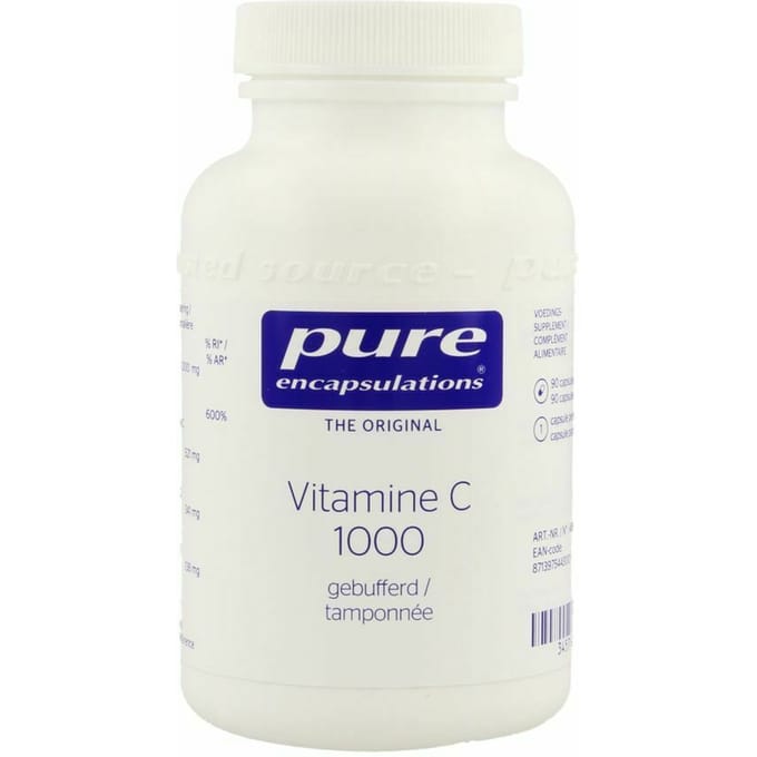 Pure Encapsulations Vitamine C 1000 Gebufferd 90 Capsules