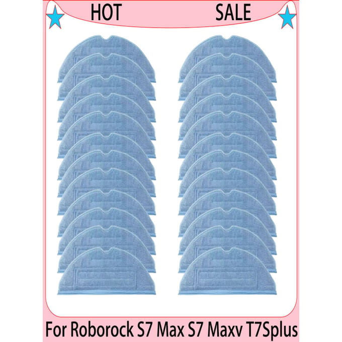 Voor Roborock S7 Max S7 Maxv T7Splus Vacuümrobot Vervangbare dweilreinigingsdoekaccessoires
