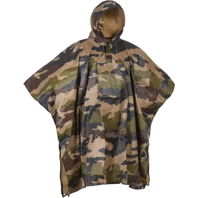 percussion Poncho Camo