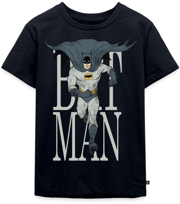Batman Runs Through the Night Premium T Shirt Kinderen