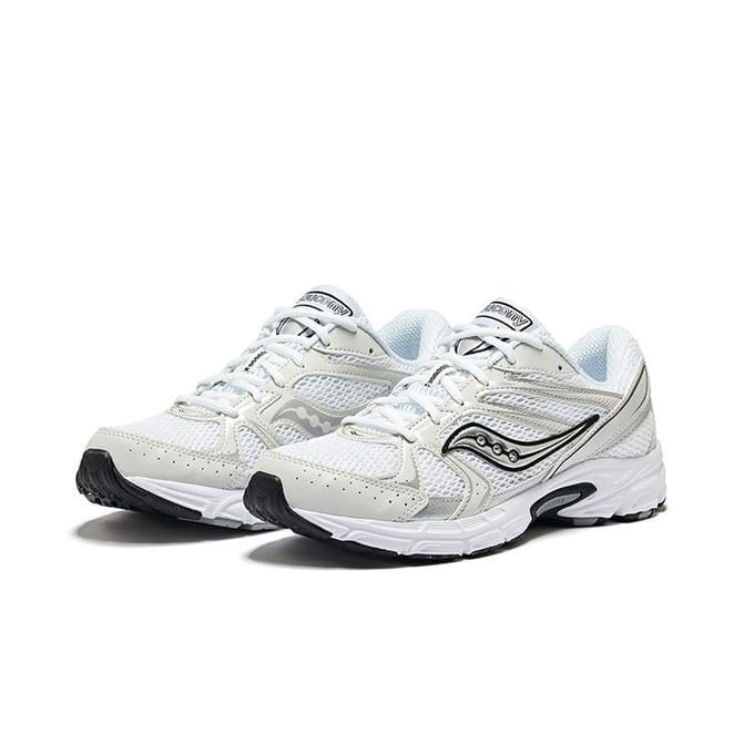 Saucony Grid Ride Millennium Wit Zilver Unisex Sneakers S70812-5 44.5 white