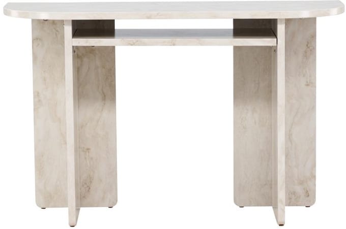 Svea - Carlo sidetable - 120 cm - marmerlook