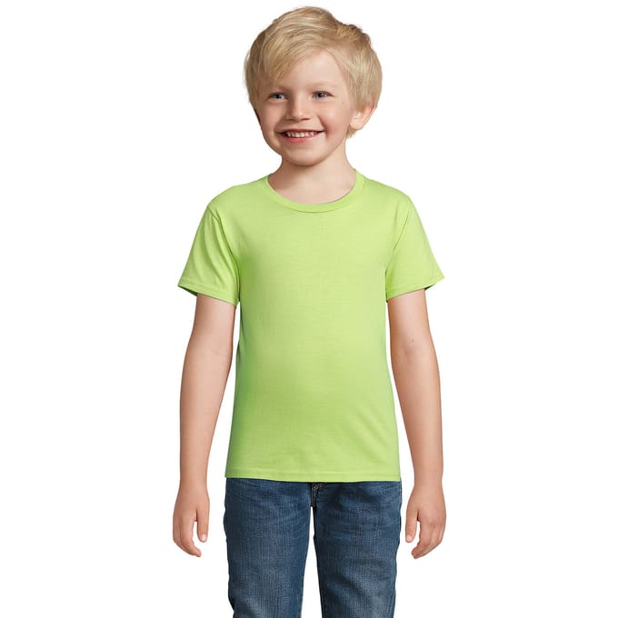 SOLS Kinderen/Kinderen Pionier T-Shirt (Appelgroen)