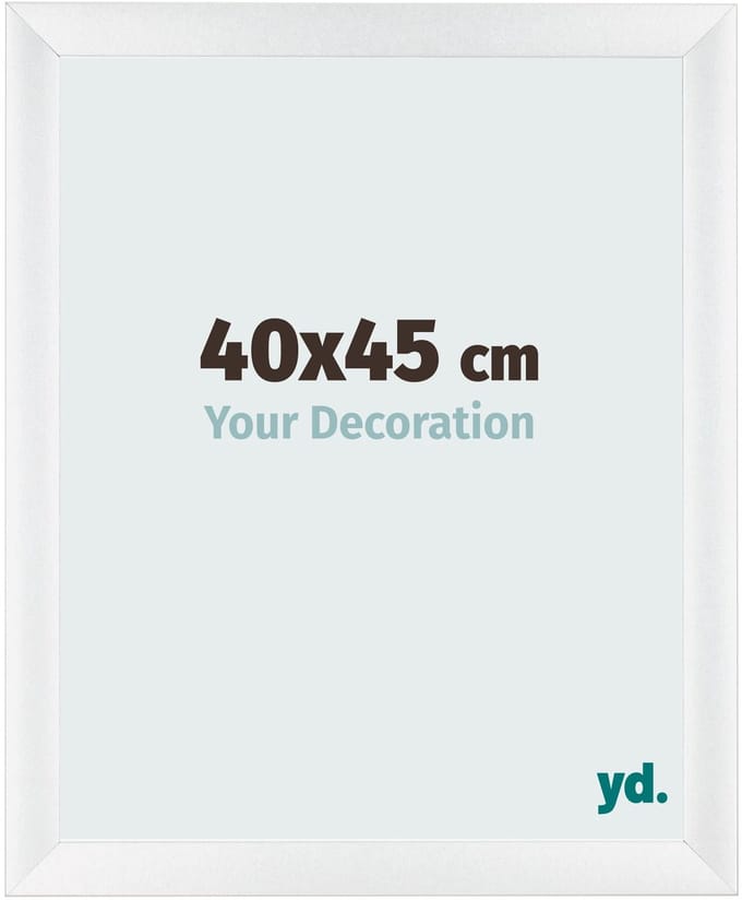 Your Decoration - Fotolijst 40x45 cm - MDF - Wit Hoogglans - Pisa
