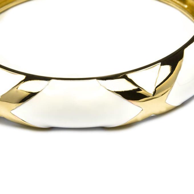 Luxenter armband afgewerkt in 18k geel goud - Yilub