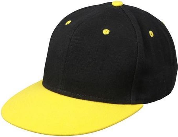 Hiphop pet zwart/geel