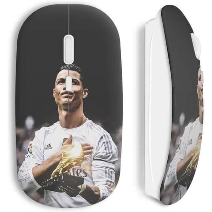 Souris Sans Fil Sport Cristiano Ronaldo Football