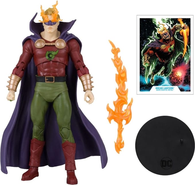 DC Multiverse Action Figure Dread Lantern (Dark Metal)(Gold Label) 18 cm