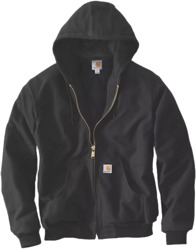 Carhartt Firm Duck Insulated Flannel-Lined Active Textiel jas -