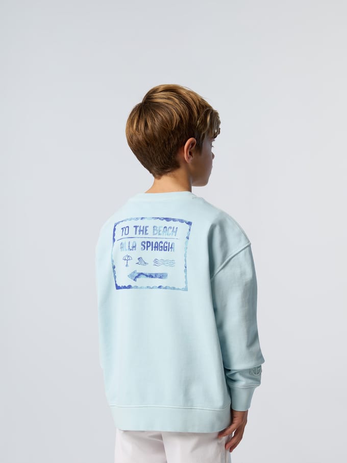 North Sails Sweatshirt Strand afdrukken