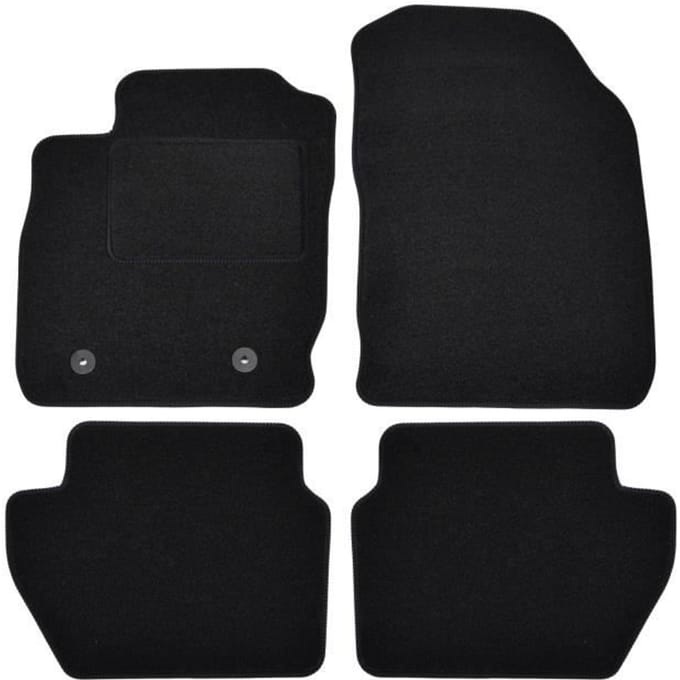 Vloermatten - Ford - EcoSport - Zwart velours - 4 stuks - Nauwkeurige pasvorm