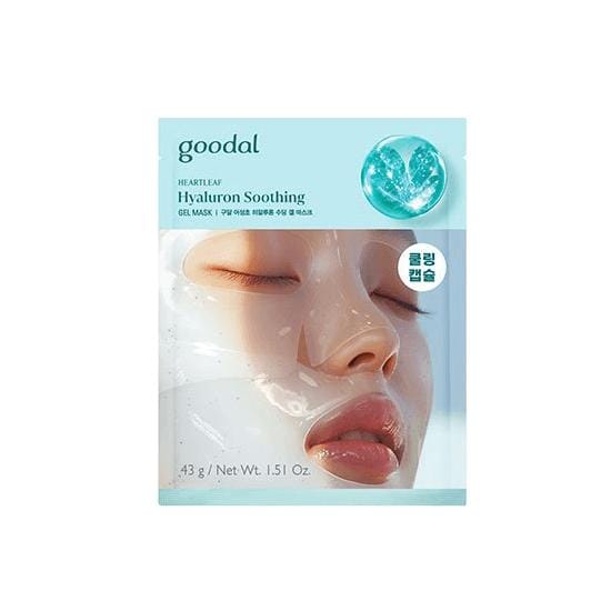Goodal - Heartleaf Hyaluron Soothing Gel Mask Set 43g x 5 sheets