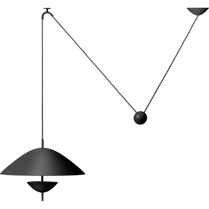 Ferm Living Lod hanglamp - zwart ijzer