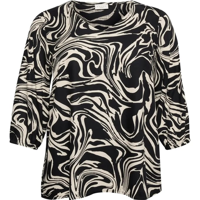 Vrouwenblouse KAFFE Curve Cala