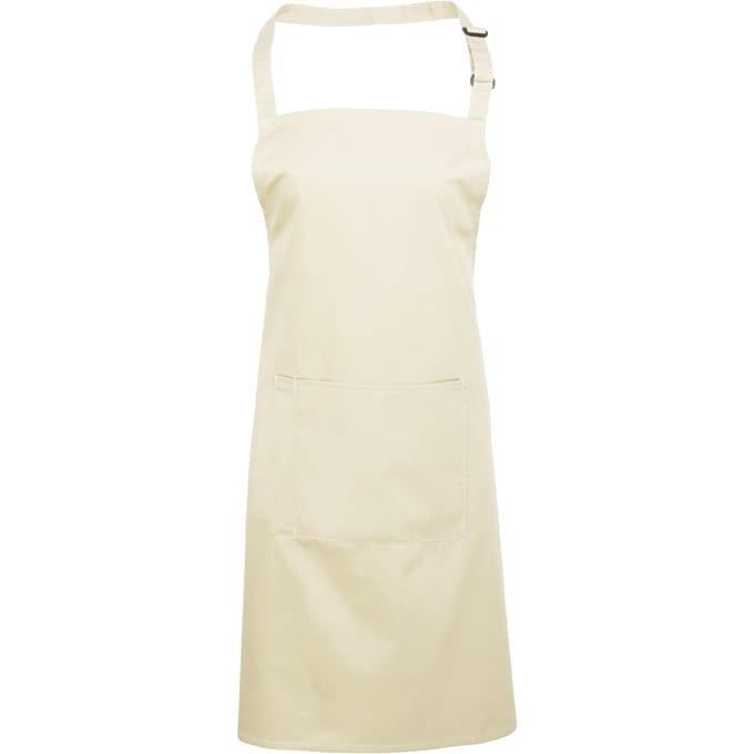 Premier Dames/Dames Kleuren Bipschort Met Zak / Werkkleding (Natuurlijk)