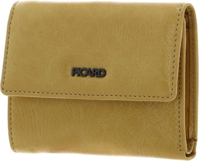 PICARD Portemonnee Himalaya 1 Flap Wallet Honey Mosterdgeel
