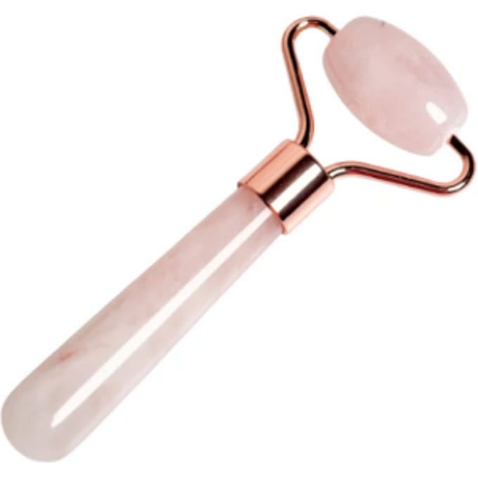 Amici Rose Quartz Facial Mini Roller