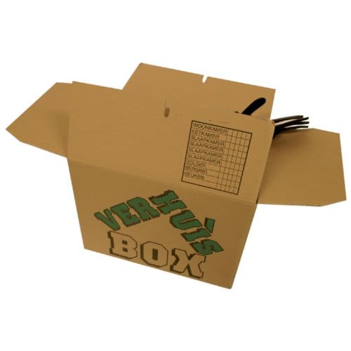Verhuisdoos CleverPack bedrukt 480x320x360mm pak à 5 stuks