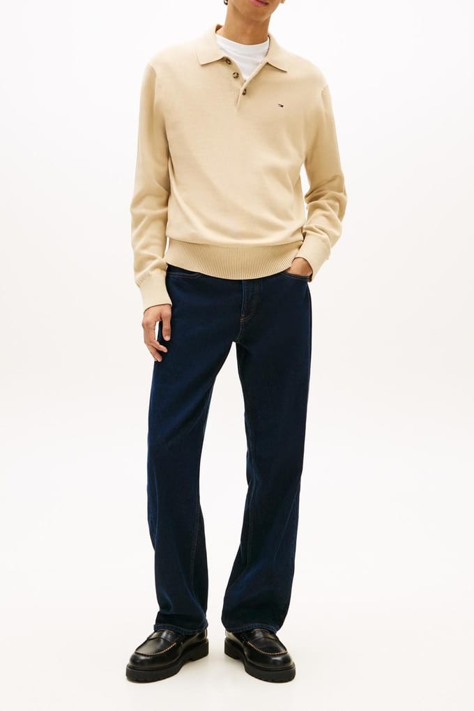 Tommy Hilfiger Slim Essential Polo Gentle Gold Größe: S | Pullover Outlet | Herren | Gelb