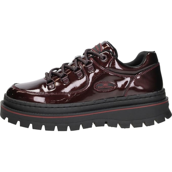 Skechers Jammers cool block sneakers bordeauxrood - Maat 41