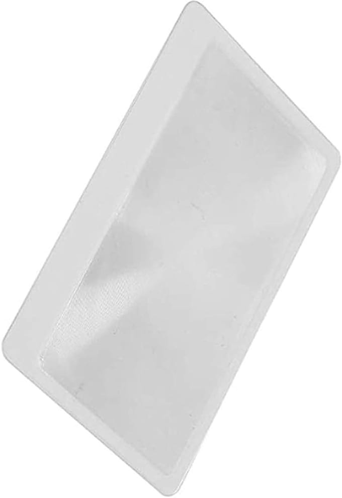 Go Go Gadget - Leesloep - Lens - Vergrotend - Creditcard formaat - Transparant - 1 stuk