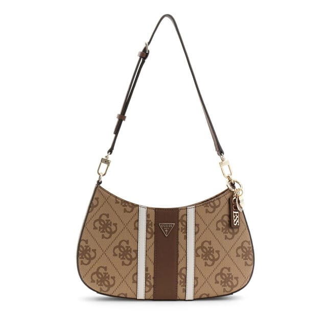 Guess Noelle ll Top Zip - Schoudertas 29 cm (latte logo/brown)