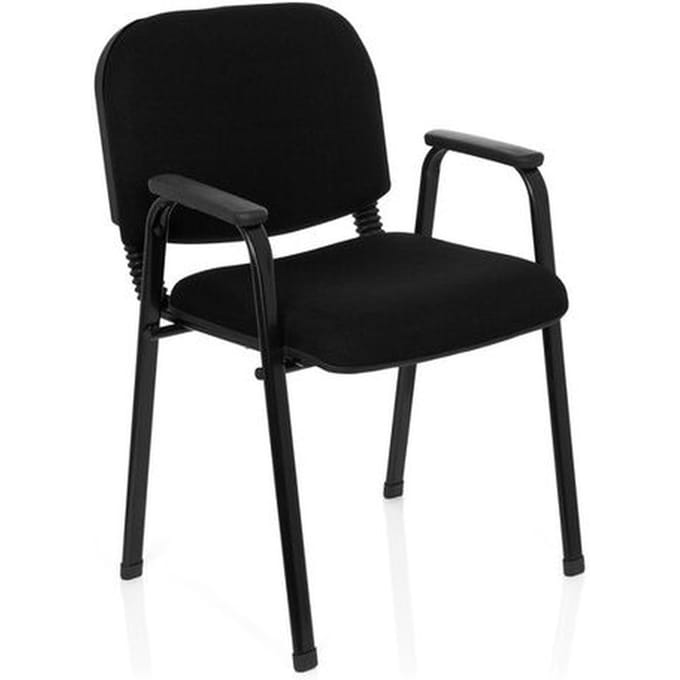 hjh office XT 650 - Bureaustoel - Bezoekerstoel/vergaderstoel - Zwart