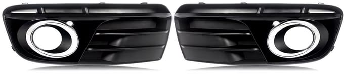 Voorbumper - Voor Audi Q5 2013-2017 - Auto accessoires - Mistlampgrille - Chroom accenten