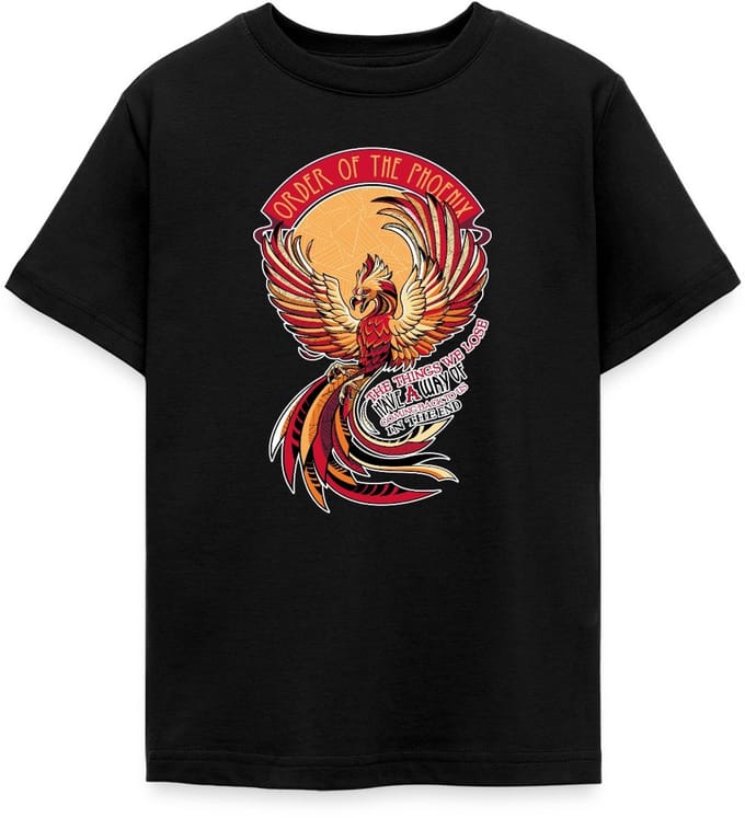 Harry Potter Phoenix Fawkes T-Shirt Tiener