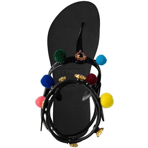 Uzurii | Teenslippers | Dames | Zwart | Maat 35/36