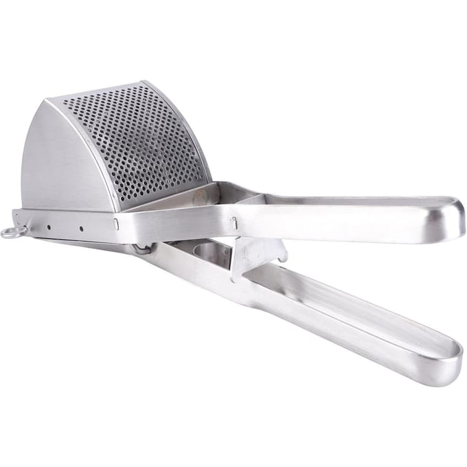 Acier Inoxydable Presse Pomme de Terre Fruit Viande Hachoir Hachoir Broyeur Aide Cuisine noir