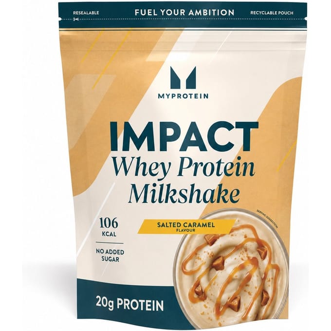 Impact Whey Protein Milkshake - 435G - 15servings - Zoute Karamel