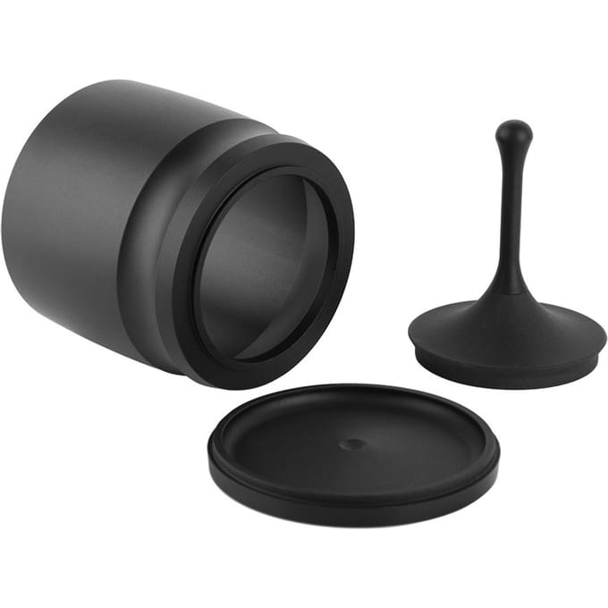 Doseerringen van aluminiumlegering Pers 58 mm Koffieaccessoires Koffiegereedschap black